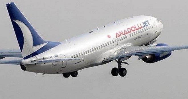 Anadolu Jet Yenişehir'e inemedi