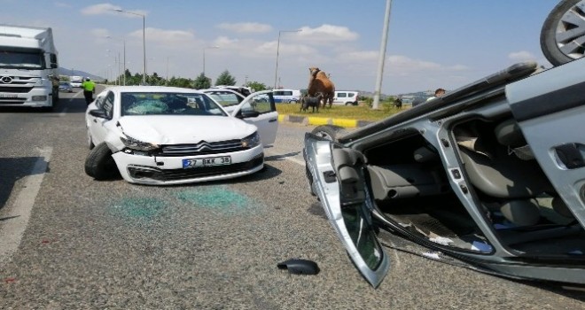 Kahramanmaraş'ta trafik kazası: 5 yaralı