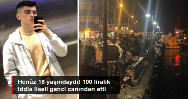 Arkadaşlarıyla iddiaya girip denize atlayan lise öğrencisi hayatını kaybetti