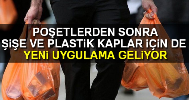 Poşet Kanunundan sonra sıra şişe ve kapaklarda