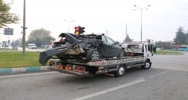 Kahramanmaraş'ta 10 araç birbirine girdi: 2 yaralı
