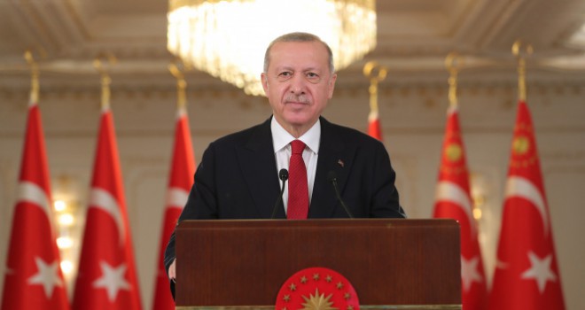 Cumhurbaşkanı Erdoğan: 'Kuzey Kıbrıs'ta oldu bittilere izin vermeyeceğimizi gösterdik'