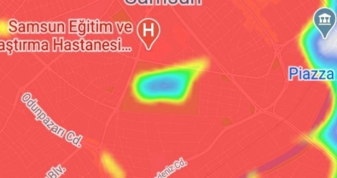 Samsun'da korona olmayan tek yer mezarlıklar