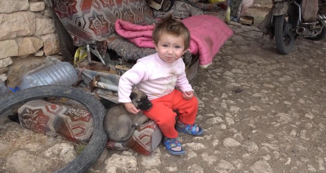  37 yıl önce terk edilen köyde bir tek onlar kaldı