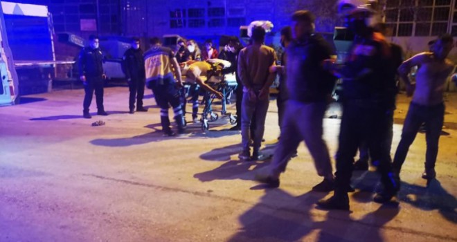 Karaman'da iki grup arasında satırlı ve bıçaklı kavga: 2 yaralı, 10 gözaltı
