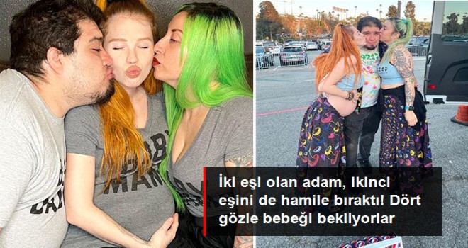 İki eşi olan adam, ikinci eşini de hamile bıraktı!