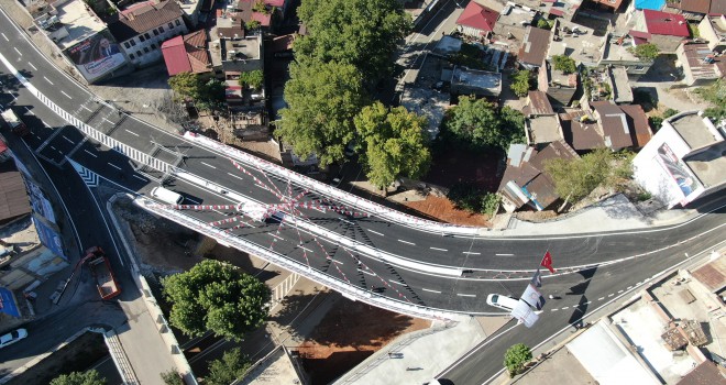 Kanlıdere’nin Yeni Köprüsü 89 Günde Açıldı