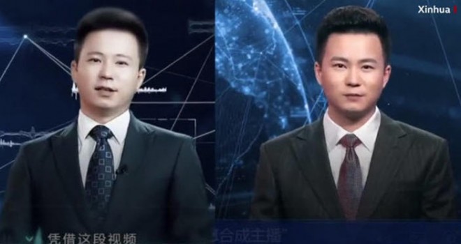Çin haber ajansından yapay zekalı haber spikeri