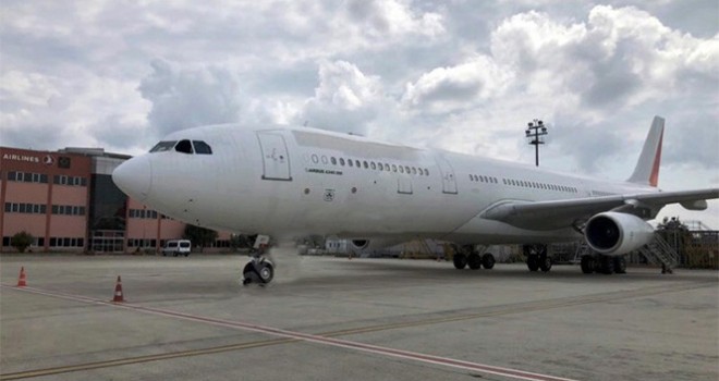 Atatürk Havalimanı'nda sahibinden satılık yolcu uçağı