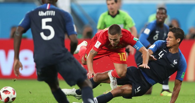 Dünya Kupası Fransa Belçika maçı kaç kaç bitti?