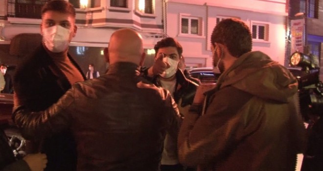 Beşiktaş'ta 80 kişilik kaçak partiye baskın: 254 bin 400 TL para cezası kesildi