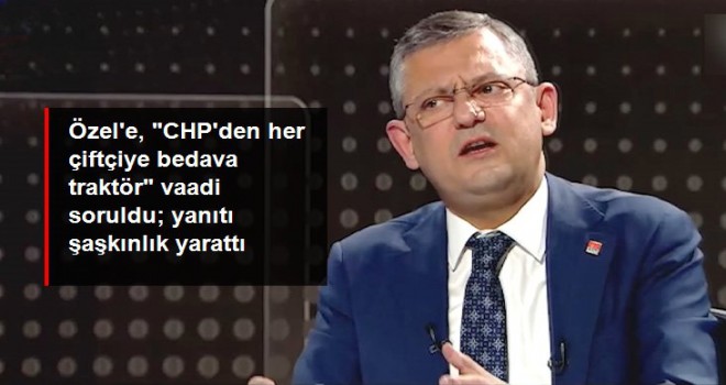 Özgür Özel'e, 