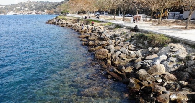 İstanbul'da tedirgin eden görüntü: Beykoz'da deniz çekildi