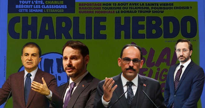 Türkiye'den Charlie Hebdo'nun karikatürüne sert tepki!