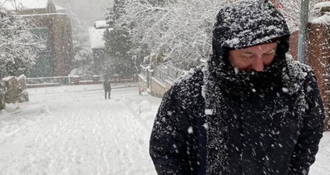 İstanbul için kar uyarısı!