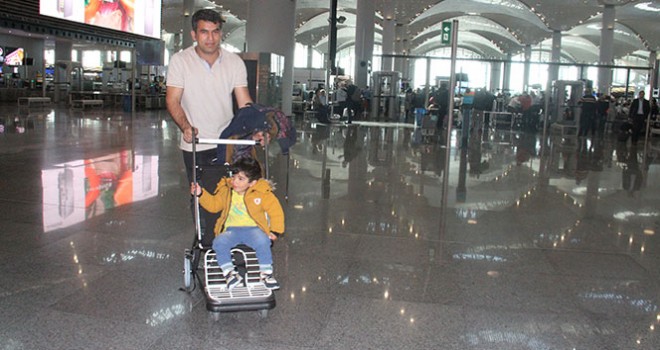  İstanbul Havalimanı'nda ücretsiz bebek arabası hizmeti
