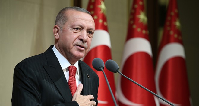  Cumhurbaşkanı Erdoğan: 'Türkiye kendi kararlarıyla istediğini yapabileceğini gösterdi'