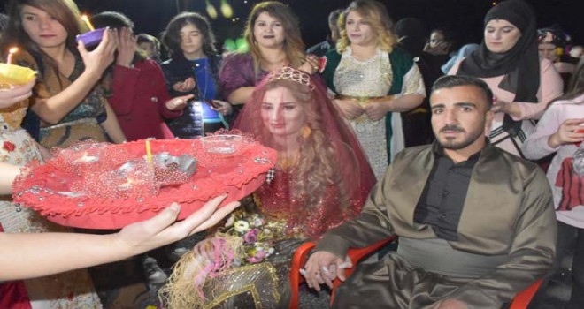 Irak sınırındaki köyde 2 gün 2 gece düğün