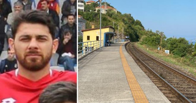 Yük treninin çarptığı futbolcu hayatını kaybetti