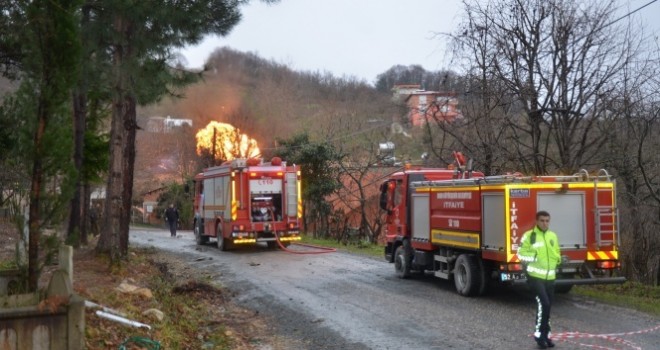 Ordu'da dehşet anları saniye saniye kaydedildi