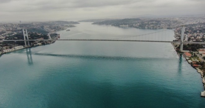 İstanbul Boğazı sessizliğe büründü