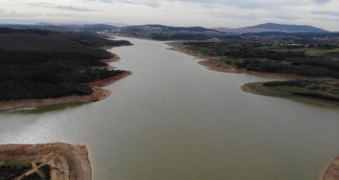 İstanbul'da barajların doluluk oranı yüzde 45 seviyesine yaklaştı