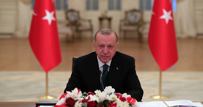 Cumhurbaşkanı Erdoğan, İklim Liderler Zirvesi Programı'nda konuştu