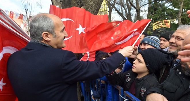 KURTULUŞA ÖZEL 12 BİN TÜRK BAYRAĞI