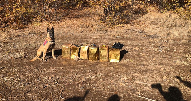 Jandarma Bitlis'te 100 kilogram patlayıcı madde ele geçirdi