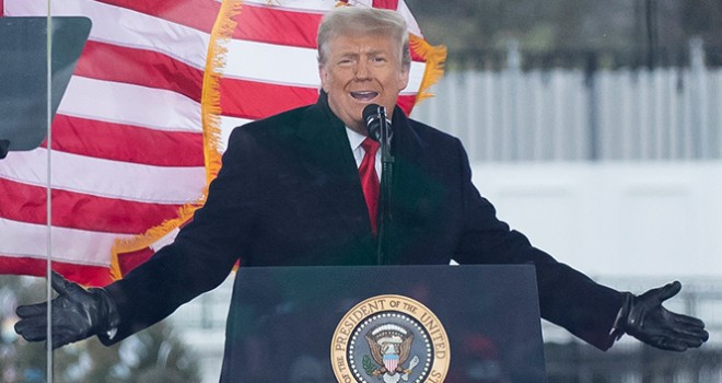 Trump'tan Washington DC'de çıkan olaylar sonrası açıklama!