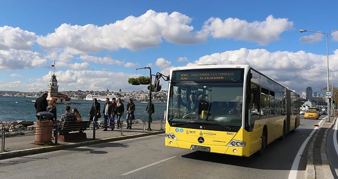 İstanbul'da bölgesel otobüslerde İstanbulkart dönemi