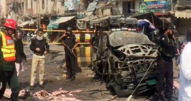Pakistan'da patlama: 9 ölü, 24 yaralı