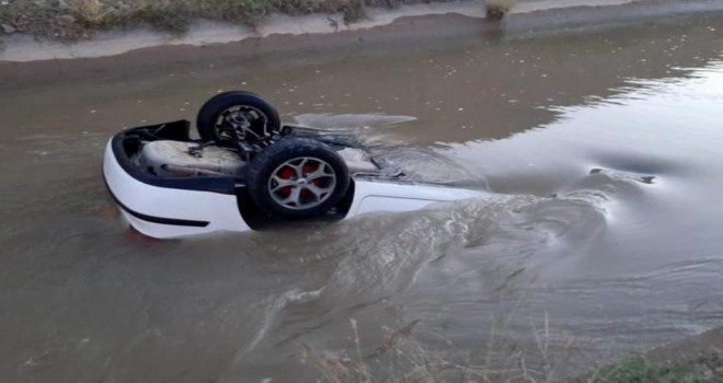 Trafik kazası sonrası can pazarı