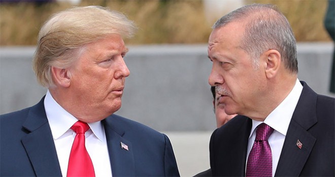  Cumhurbaşkanı Erdoğan, Trump ile telefonda görüştü...