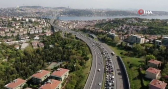 Köprü trafiği virüs öncesi günlerine döndü