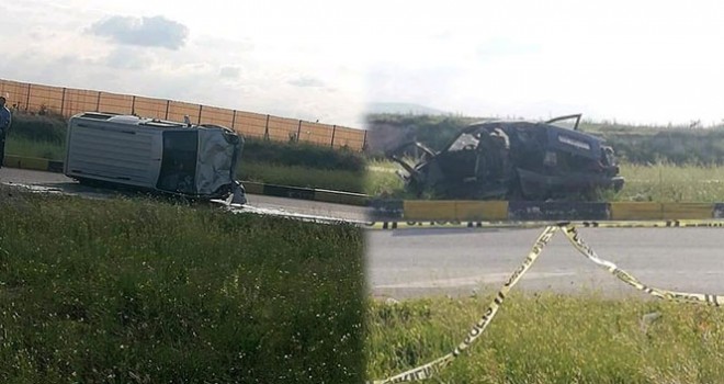 Eskişehir'de feci kaza: 3 ölü, 6 yaralı
