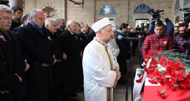 CHP Milletvekili Erdin Bircan son yolculuğuna uğurlandı