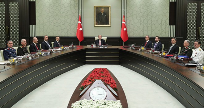 Cumhurbaşkanı Erdoğan başkanlığında Yüksek Askeri Şura (YAŞ) toplantısı başladı