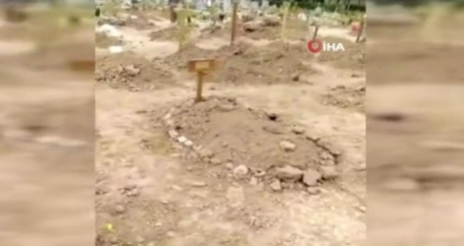 Fransa'da mezarlıklar dolmaya başladı