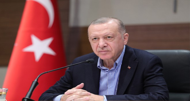Cumhurbaşkanı Erdoğan, selin etkili olduğu bölgelerle ilgili bilgi aldı