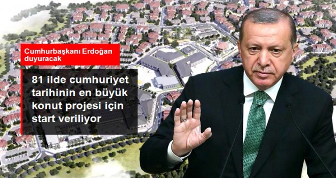 Müjdeyi Cumhurbaşkanı Erdoğan verecek!