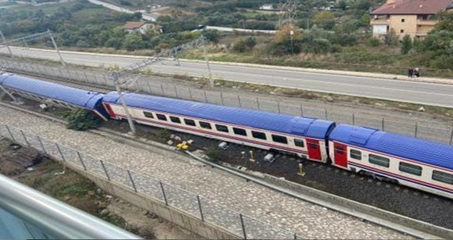 Kocaeli'de tren kazası