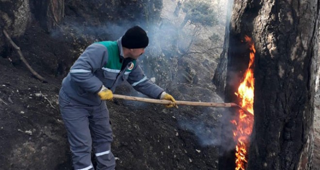 Isparta'da şoke eden anlar! Saatler sonra kontrol altına alınabildi