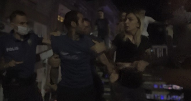Diyarbakır'da gazeteci ve polislere korona virüs temaslı kişilerden bıçaklı saldırı