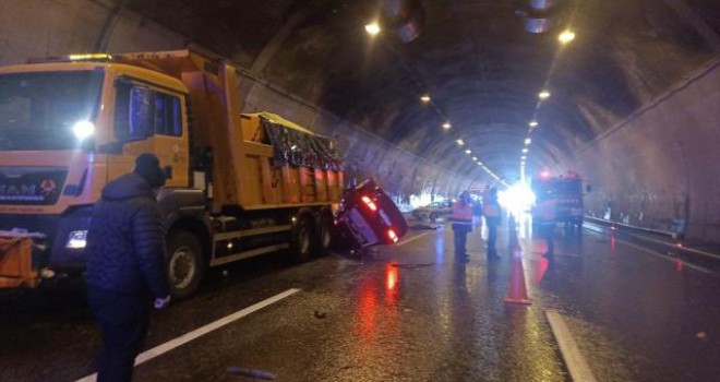 Son Dakika: Bolu Dağı Tüneli'nde zincirleme kaza! Ölü ve yaralılar var