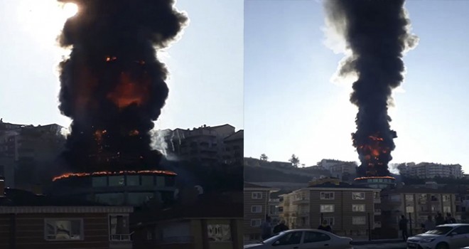  Ankara'da Gökbilim Merkezi'nde büyük yangın!