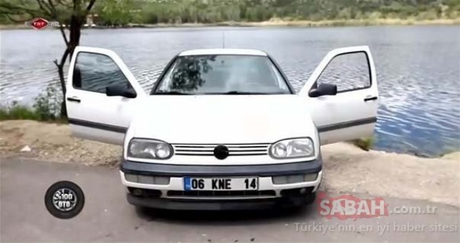 1998 model Volkswagen Golf'ün son hali şaşırttı