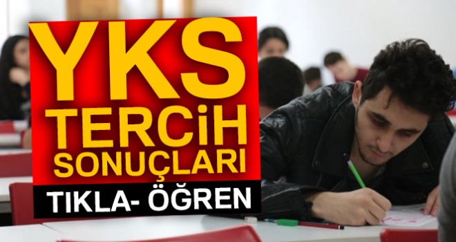 YKS TERCİH Sonuçları