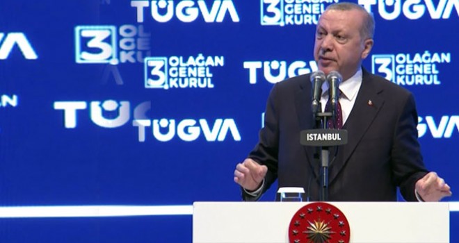 Erdoğan: 'Yere yıktığın düşmanı tekmeleme. Sen İsrail'deki Yahudi değilsin'