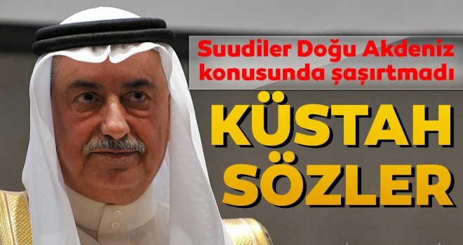  Suudiler Doğu Akdeniz konusunda şaşırtmadı...